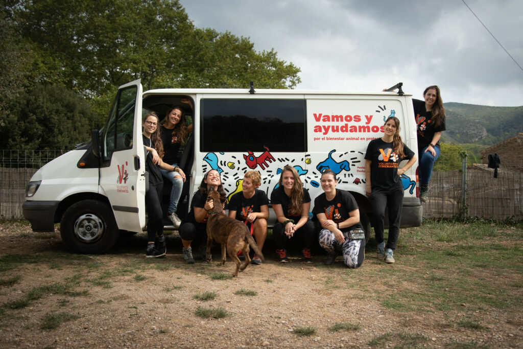 Voluntarios Itinerantes Fundación Patas Arriba