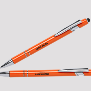 Bolígrafo táctil naranja