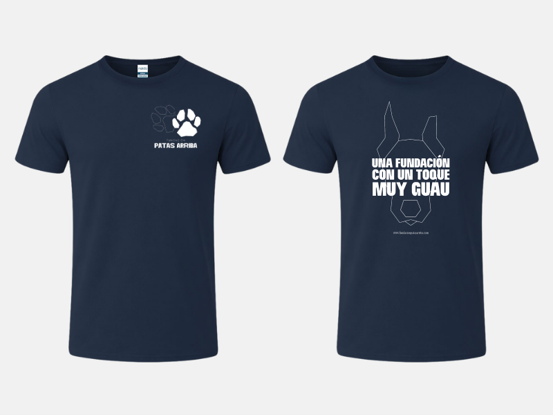 Camiseta azul oscuro
