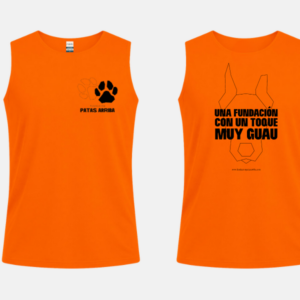 Camiseta de tirantes naranja