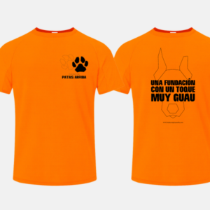 Camiseta técnica naranja