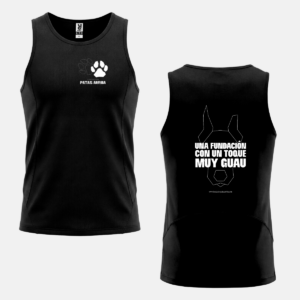 Camiseta de tirantes negra